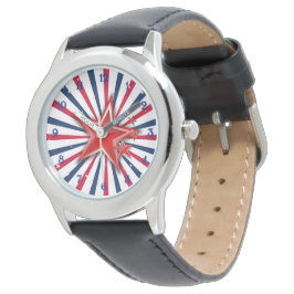 Stars 'n Streifen Freiheit Armbanduhr