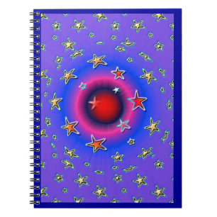 Stars-Notebook Notizblock