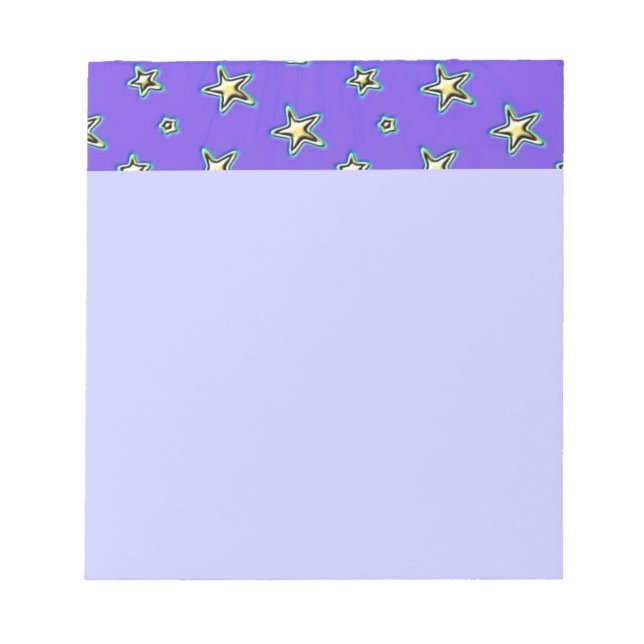 Stars Notepad Notizblock (Vorderseite)