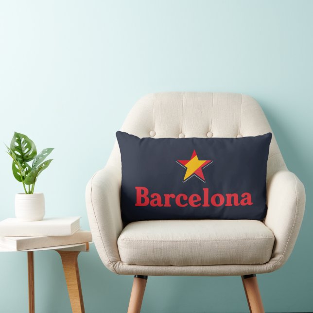 Stars of Spain – Barcelona Lendenkissen (Stuhl )