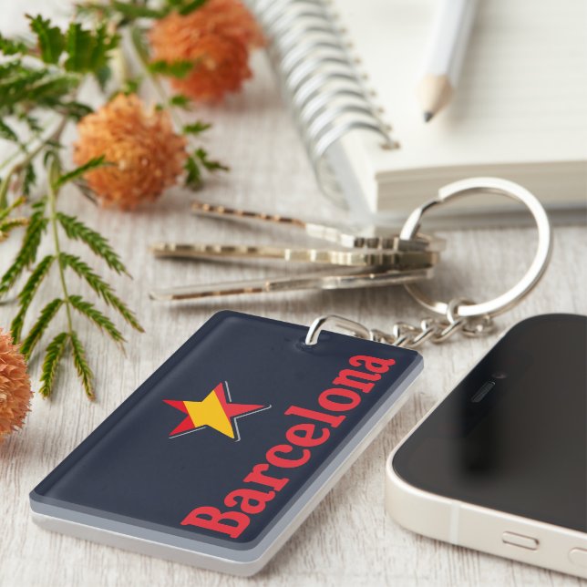 Stars of Spain – Barcelona Schlüsselanhänger (Vorderseite rechts)