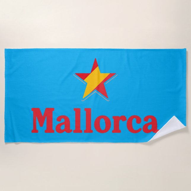 Stars of Spain – Mallorca Strandtuch (Vorderseite)