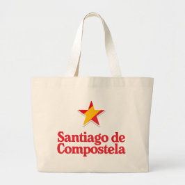Stars of Spain – Santiago de Compostela Jumbo Stoffbeutel