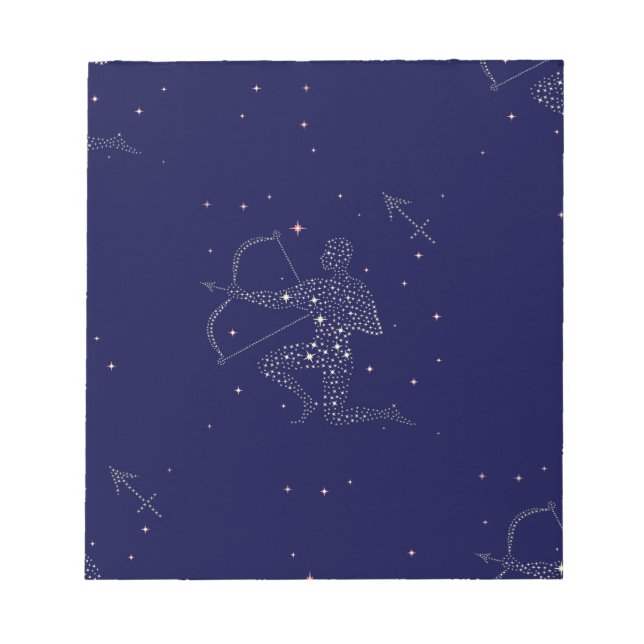 stars sagittarius notizblock (Vorderseite)