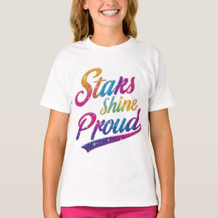 Stars Shine Proud T - Shirt - Bold und Patriotic