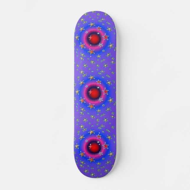 Stars Skateboard (Vorderseite)