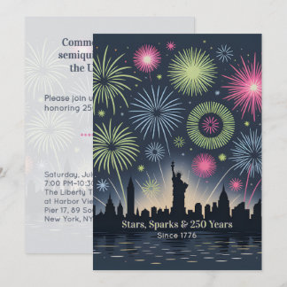 Stars, Sparks & 250 Years New York Celebration Einladung
