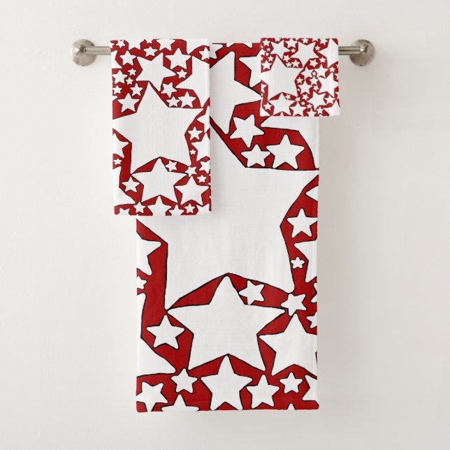 Stars, Stars, Stars in Red and White (En situation)