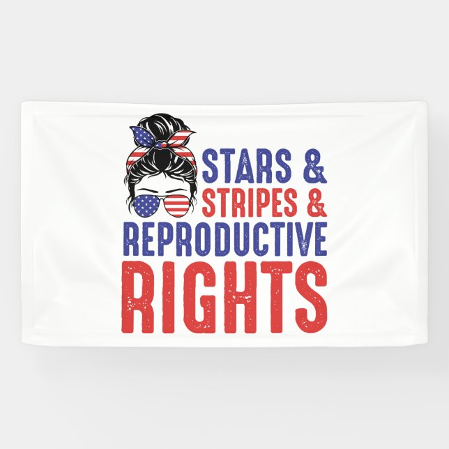 Stars Streifen Reproduktionsrechte Banner (Horizontal)