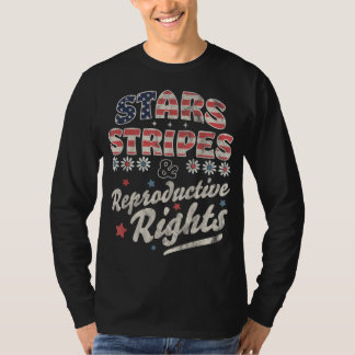 Stars Streifen Reproduktionsrechte Patriotic 4. T-Shirt