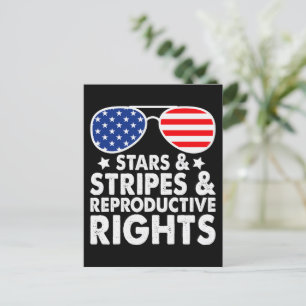 Stars Streifen Reproduktionsrechte Postkarte