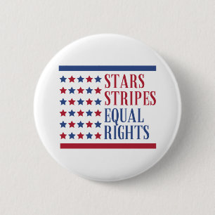 Stars Streifen und gleiche Rechte Button