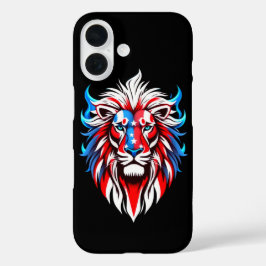 Stars Streifen und Rock iPhone 16 Hülle