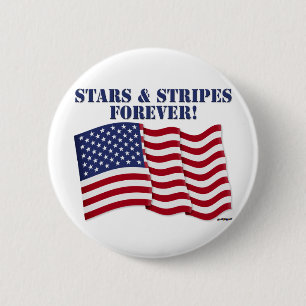 STARS & STRIPES FÜR IMMER! BUTTON