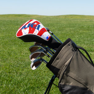 Stars & Stripes Golf Club Head Cover - Anpassen Headcover