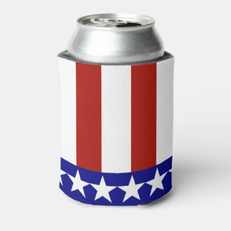 Stars & Stripes of Red White and Blue Dosenkühler