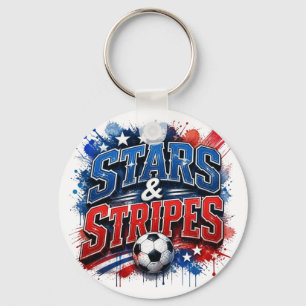 Stars & Stripes - Spitzname der US-Nationalmannsch Schlüsselanhänger