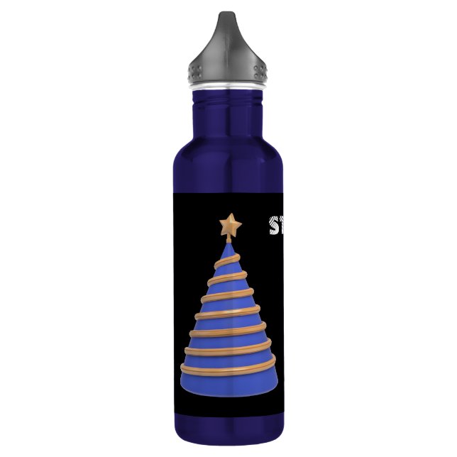 Stars Textname Stainless Steel Water Flasche Edelstahlflasche (Links)