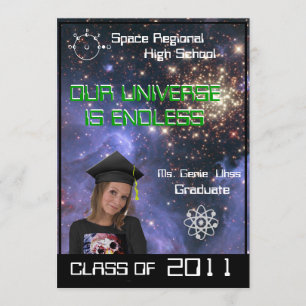Stars The Limit Graduation Invitation