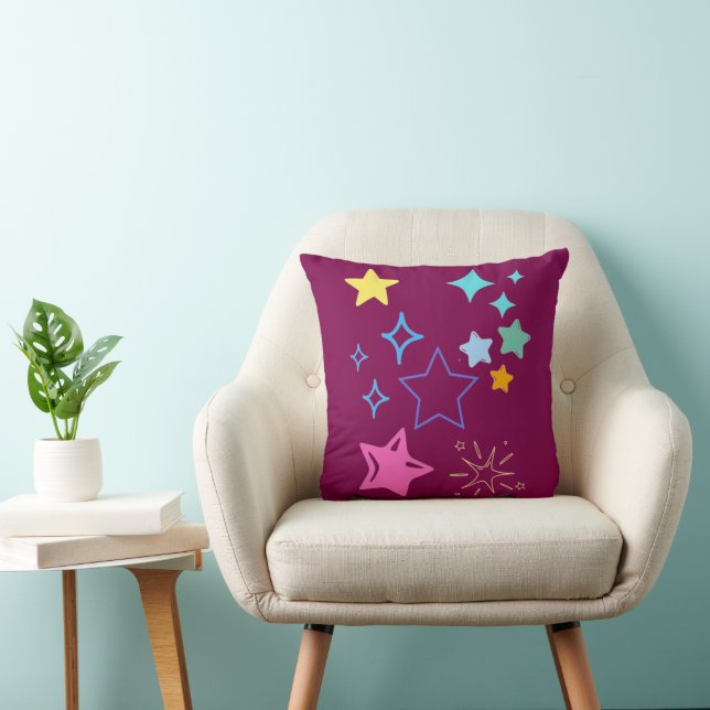 Stars Throw Kissen (Stuhl )