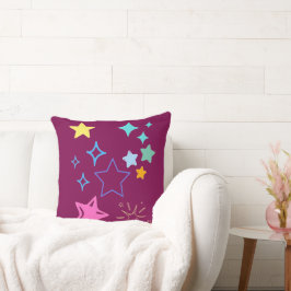 Stars Throw Kissen