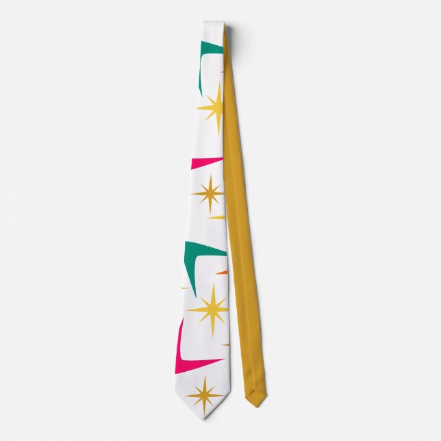 Stars und Boomerangs Neck Tie Krawatte (Vorderseite)