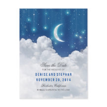 Stars und Moorleuchten Save the Date Postkarten