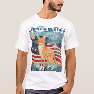 Stars und Streifen Coyote T - Shirt