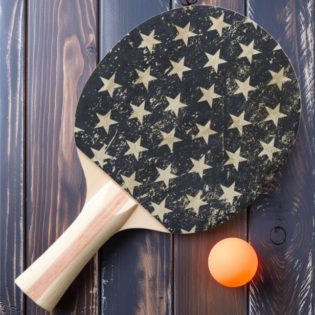 Stars und Streifen Vintag Tischtennis Schläger (Von Creator hochgeladen)