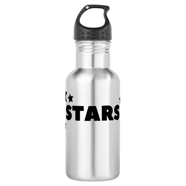 STARS Wasserflasche Edelstahlflasche (Vorderseite)