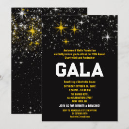 Stars Wohltätigkeit Ball Corporate Fundraising-Par Einladung