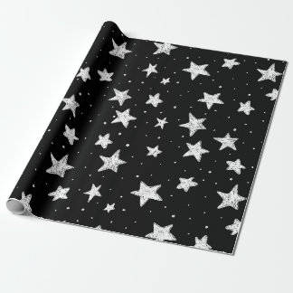 Stars Wrapping Paper | Luxuriöse Hochzeiten Geschenkpapier