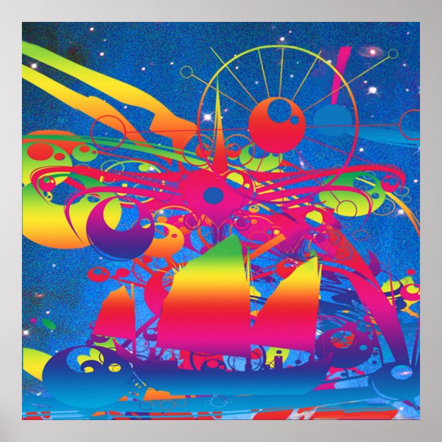 Starschiff Poster (Vorne)