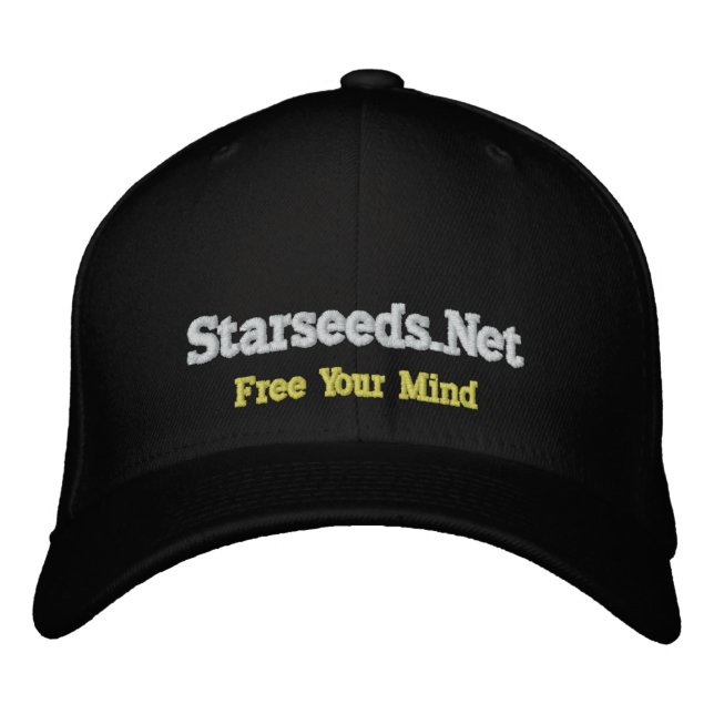 Starseed.Net Bestickte Kappe (Vorderseite)