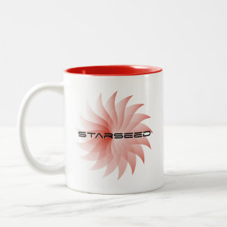 Starseed Red Star Zweifarbige Tasse