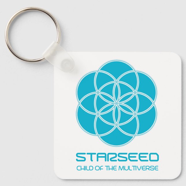 Starseed-Schlüsselanhänger | Kind des Multiversums Schlüsselanhänger (Vorderseite)