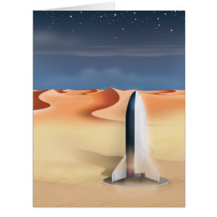 Starship auf dem Planeten Mars