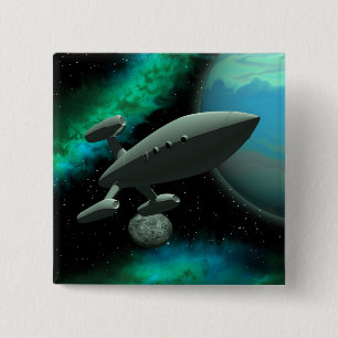 Starship Explorer (Square) Button