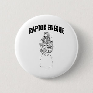 Starship Raptor Motor für Raumforscher & Verstärke Button
