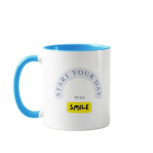 Start Day mit Lächeln - GoodWords-Tasse