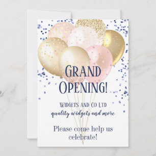 Start der Grand Opening Business Einladung