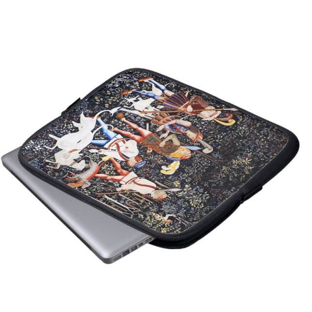 Start der Hunt-Laptop-Hülle Laptopschutzhülle (Vorne Knopf)