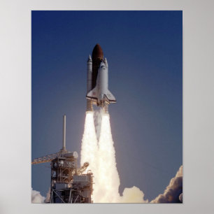 Start der Space Shuttle Discovery (STS-29) Poster