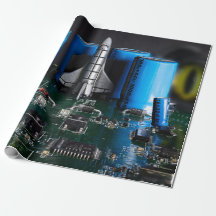 Start des Dragon Watching Space Shuttle