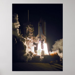 Start des Space Shuttle Atlantis (STS-101) Poster