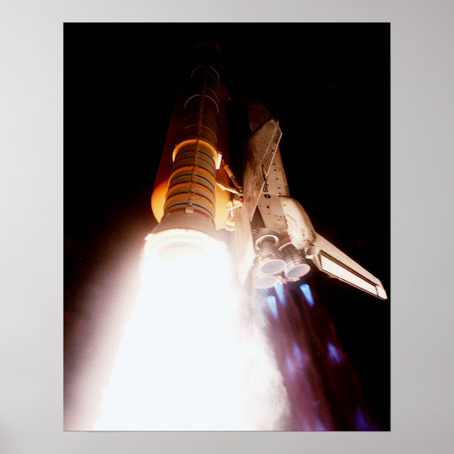 Start des Space Shuttle Atlantis (STS-101) Poster (Vorne)
