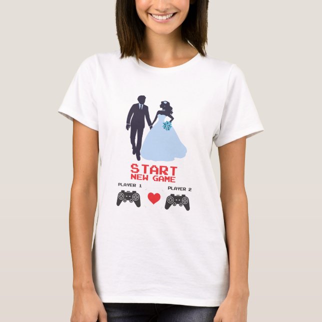 Start Game T-Shirt (Vorderseite)