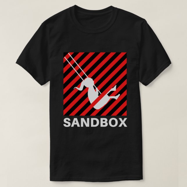 Start - Sandbox-Logo (Schwarze Version) Classic T- T-Shirt (Design vorne)