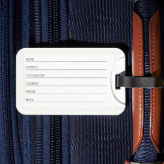 Start Small, Dream Big Travel Luggage Tag Gepäckanhänger