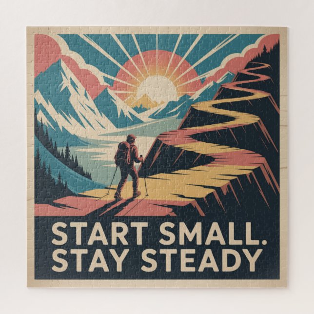 Start Small. Stay Steady (Vertikal)